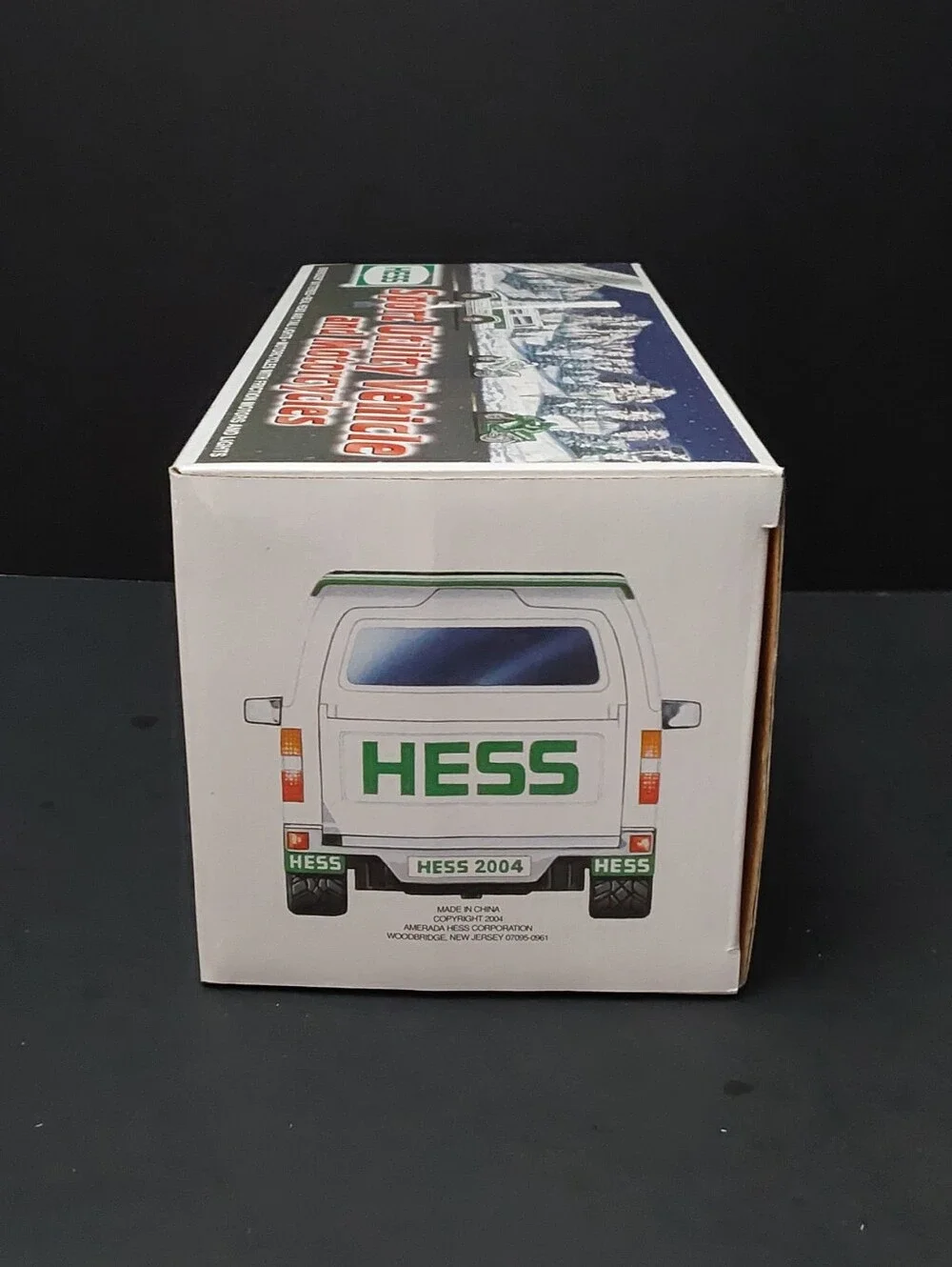 HESS Rescue SUV with Motorcycles - Kids Toys
